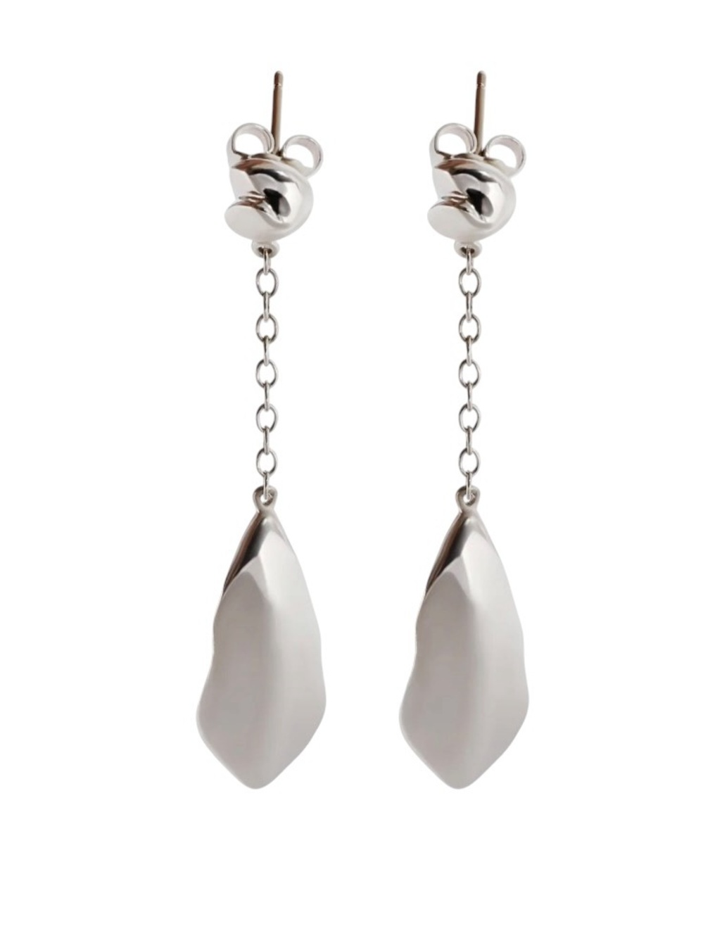 Tiffany & Co. Retired Leaf Drop Earrings